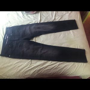H&M All Black Jeans Slim